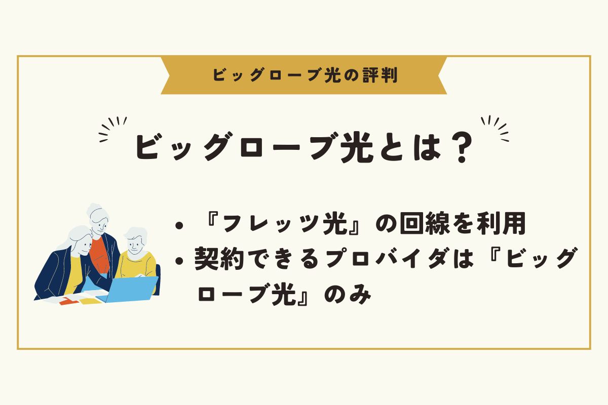 ビッグローブ光　評判